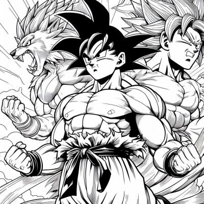 Ourcoloringpage Dragon Ball Z 65