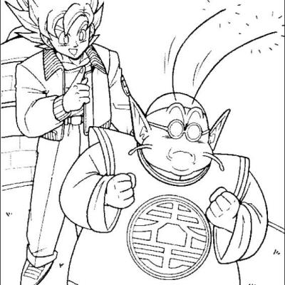 Ourcoloringpage Dragon Ball Z 7