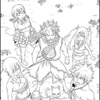 Ourcoloringpage Fairy Tail 12
