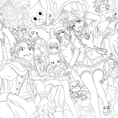 Ourcoloringpage Fairy Tail 2