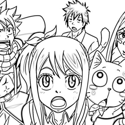 Ourcoloringpage Fairy Tail 30
