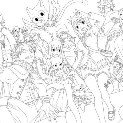 Ourcoloringpage Fairy Tail 41