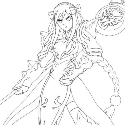 Ourcoloringpage Fairy Tail 43