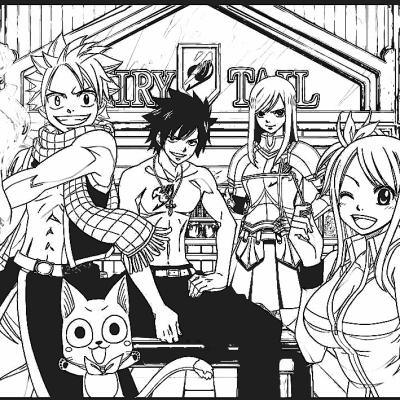 Ourcoloringpage Fairy Tail 44