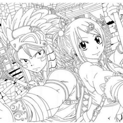 Ourcoloringpage Fairy Tail 5