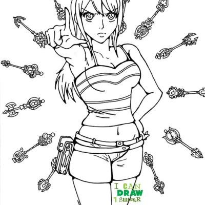 Ourcoloringpage Fairy Tail 9