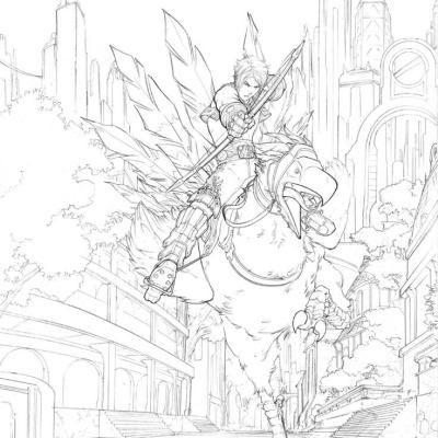 Ourcoloringpage Final Fantasy 11