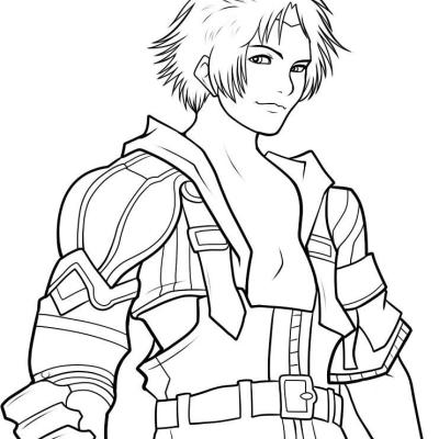 Ourcoloringpage Final Fantasy 14