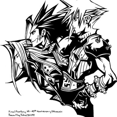 Ourcoloringpage Final Fantasy 7