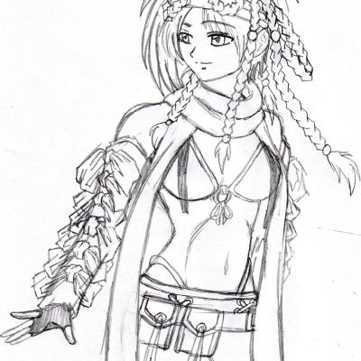 Ourcoloringpage Final Fantasy 9