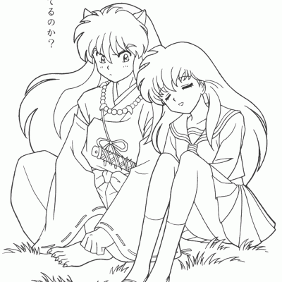 Ourcoloringpage Inuyasha 17