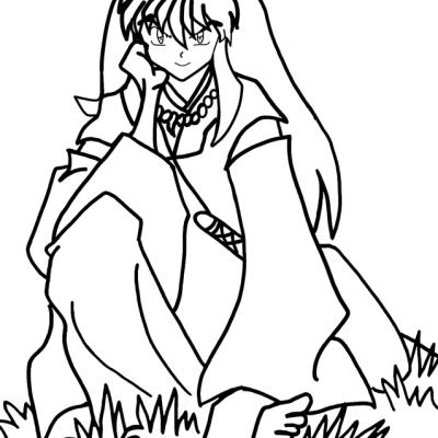 Ourcoloringpage Inuyasha 19