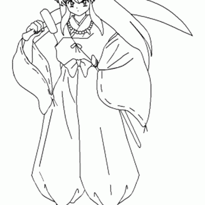 Ourcoloringpage Inuyasha 1