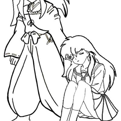 Ourcoloringpage Inuyasha 23