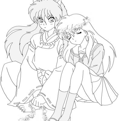 Ourcoloringpage Inuyasha 34