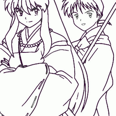Ourcoloringpage Inuyasha 3
