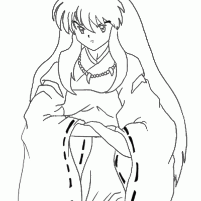 Ourcoloringpage Inuyasha 4
