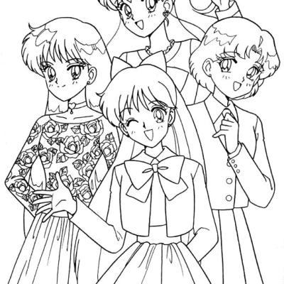 Ourcoloringpage Sailor Moon 10