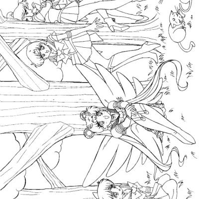 Ourcoloringpage Sailor Moon 14