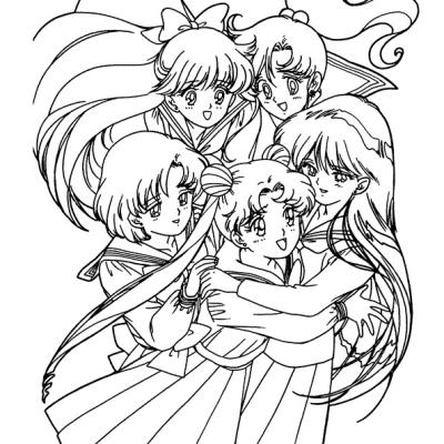 Ourcoloringpage Sailor Moon 19