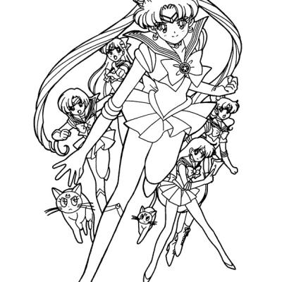 Ourcoloringpage Sailor Moon 37