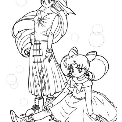 Ourcoloringpage Sailor Moon 3