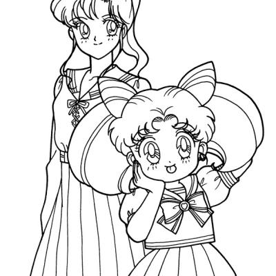 Ourcoloringpage Sailor Moon 46