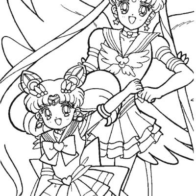 Ourcoloringpage Sailor Moon 4