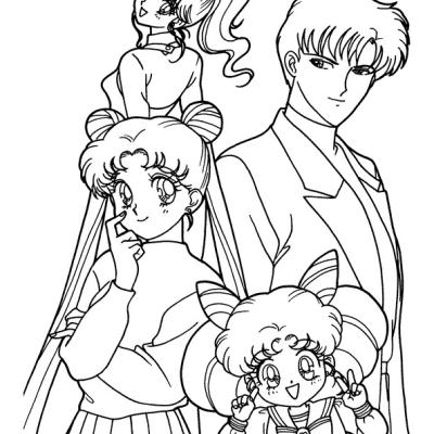 Ourcoloringpage Sailor Moon 60