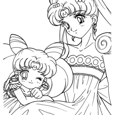 Ourcoloringpage Sailor Moon 61