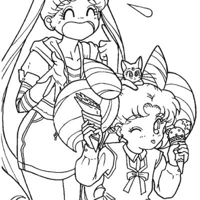 Ourcoloringpage Sailor Moon 66