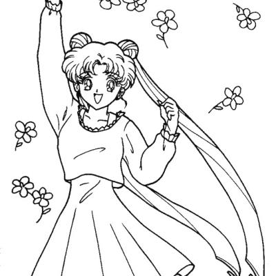 Ourcoloringpage Sailor Moon 9