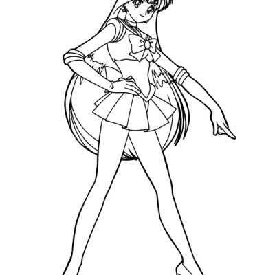 Sailor Moon Coloring Pages - Join the Magical World of Sailor Moon with Printable Coloring Sheets!