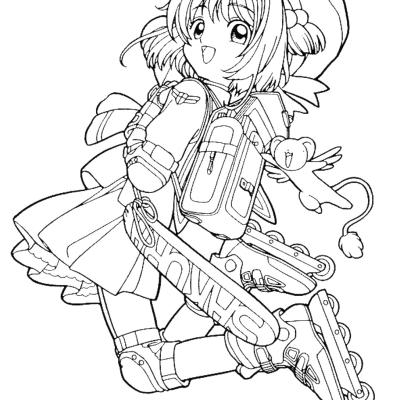 Ourcoloringpage Sakura 10