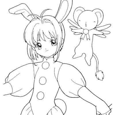 Ourcoloringpage Sakura 17