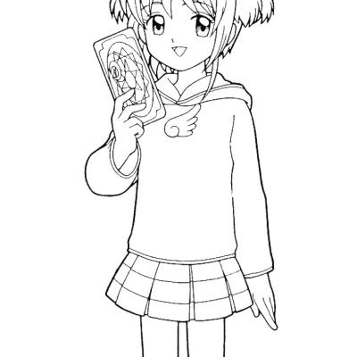 Ourcoloringpage Sakura 19