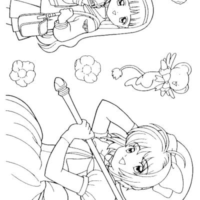 Ourcoloringpage Sakura 20