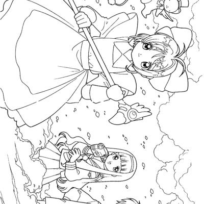 Ourcoloringpage Sakura 28