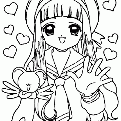 Ourcoloringpage Sakura 6