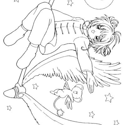 Ourcoloringpage Sakura 9