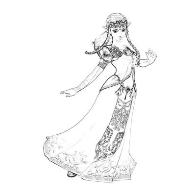 Ourcoloringpage The Legend Of Zelda 15