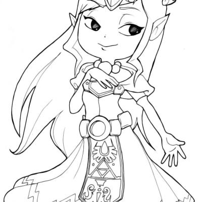 Ourcoloringpage The Legend Of Zelda 17