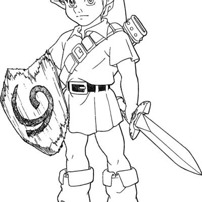 Ourcoloringpage The Legend Of Zelda 18