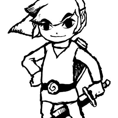 Ourcoloringpage The Legend Of Zelda 24