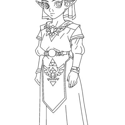 Ourcoloringpage The Legend Of Zelda 25