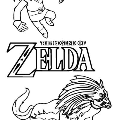 Ourcoloringpage The Legend Of Zelda 26