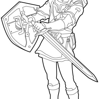 Ourcoloringpage The Legend Of Zelda 28