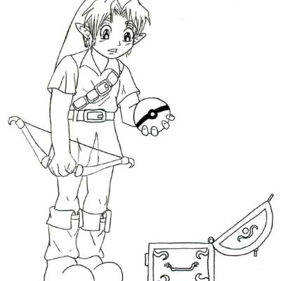 Ourcoloringpage The Legend Of Zelda 30