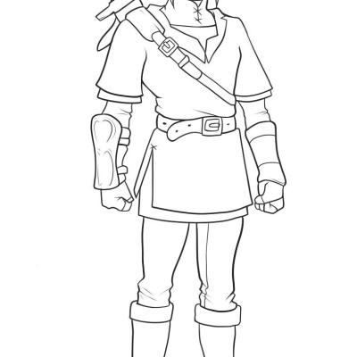 Ourcoloringpage The Legend Of Zelda 42