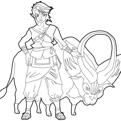 Ourcoloringpage The Legend Of Zelda 6